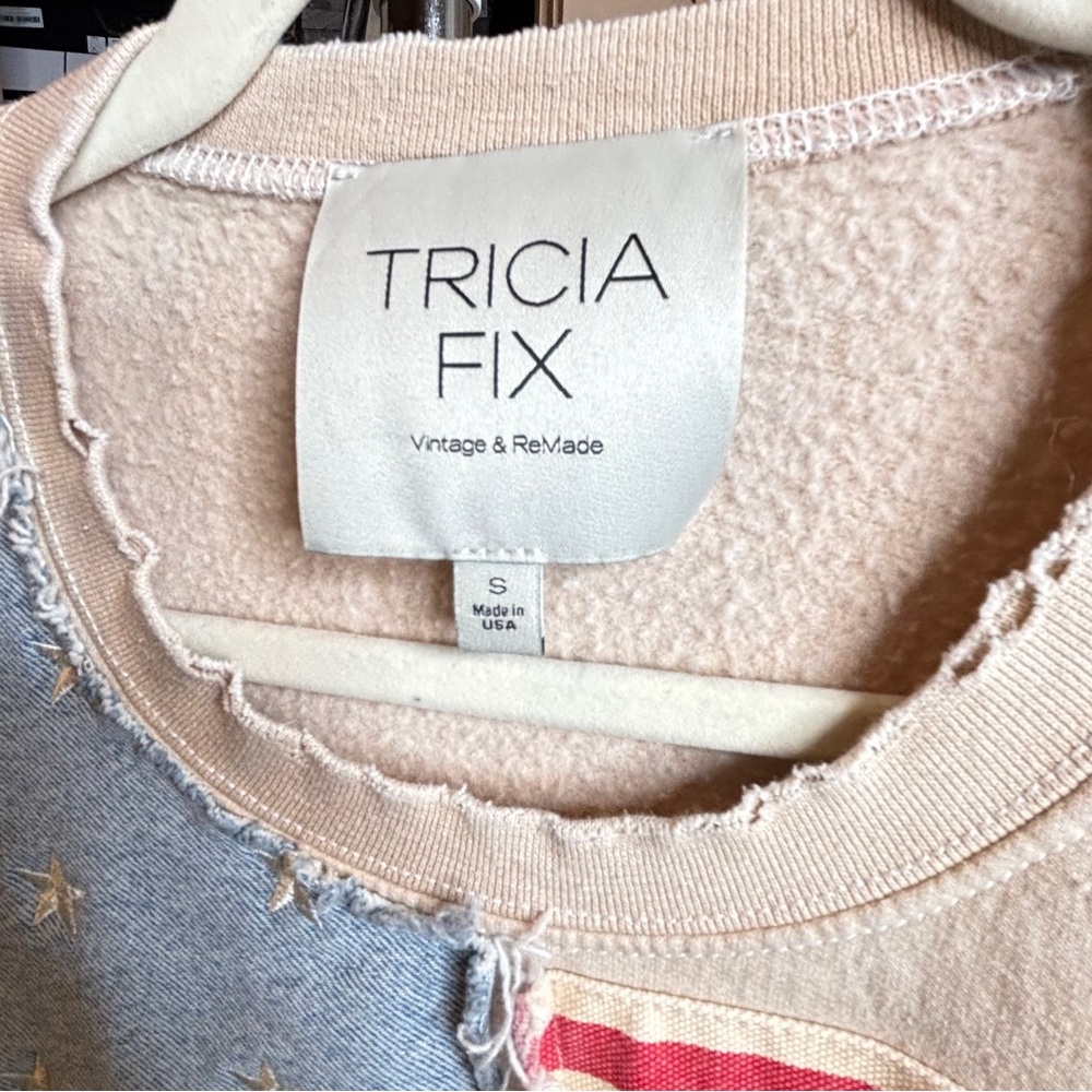 Free People X Tricia Fix American Flag Sweater - Picture 6 of 6